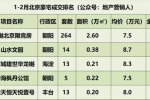 当销冠晋级归来抄底望京的最终机遇